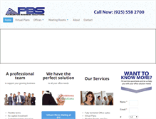 Tablet Screenshot of pleasantonbusinesssolutions.com